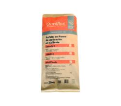 asfalto en panes de aplicacion en claiente ormiflex 20