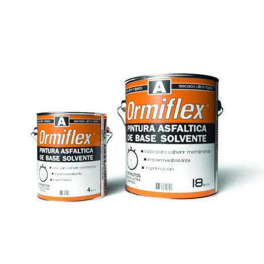 pintura asfaltica ormiflex A linea premium ormiflex